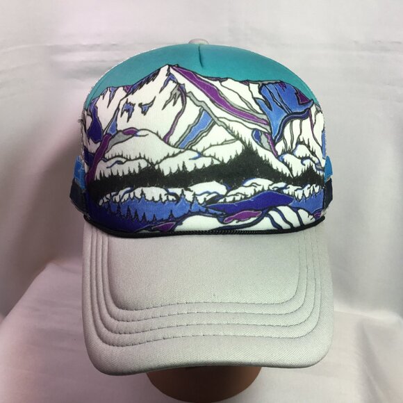 Flow Factory NW HooDoo Landscape Mesh Trucker Style Snapback Hat MINT! - Picture 1 of 8